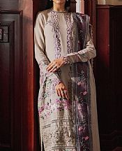 Saira Rizwan Grey Karandi Suit- Pakistani Winter Clothing