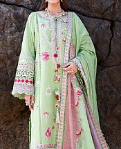Saira Shakira Light Green Lawn Suit- Pakistani Lawn Dress