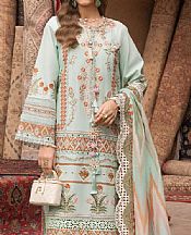 Saira Shakira Light Blue Lawn Suit- Pakistani Lawn Dress