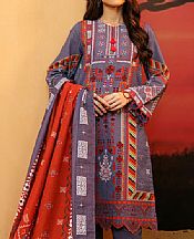 Lavender Khaddar Suit- Pakistani Winter Dress