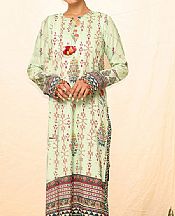 Light Green Linen Suit (2 Pcs)- Pakistani Winter Dress