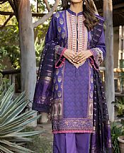 Salitex Iris Purple Lawn Suit- Pakistani Lawn Dress