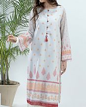 Salitex Light Grey Lawn Kurti- Pakistani Designer Lawn Suits