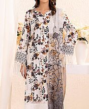Salitex White Lawn Suit- Pakistani Designer Lawn Suits