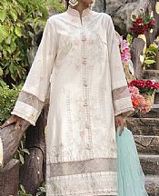 Salitex White Cambric Suit- Pakistani Winter Dress