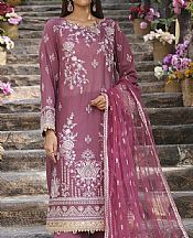 Salitex Dark Mauve Cambric Suit- Pakistani Winter Clothing