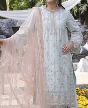 Salitex Light Blue Cambric Suit- Pakistani Winter Clothing