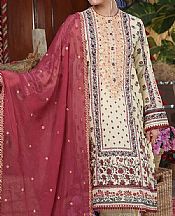 Salitex Off White Cambric Suit- Pakistani Winter Dress
