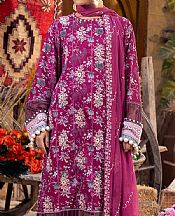 Salitex Raspberry Cambric Suit- Pakistani Winter Clothing
