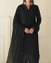 Black Chiffon Suit