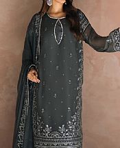 Charcoal Grey Chiffon Suit
