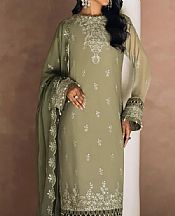 Sage Chiffon Suit