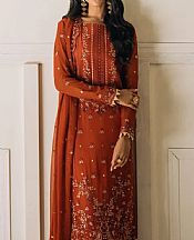 Rust Chiffon Suit