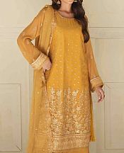 Fuel Yellow Chiffon Suit