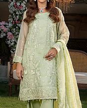 Salitex Sea Mist Net Suit- Pakistani Chiffon Dress