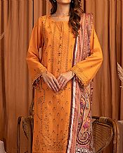 Salitex Mustard Khaddar Suit- Pakistani Winter Clothing