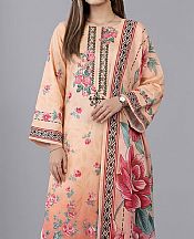 Salitex Peach Lawn Suit- Pakistani Lawn Dress