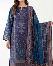 Salitex Navy Blue Lawn Suit- Pakistani Designer Lawn Suits