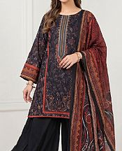 Salitex Black Lawn Suit- Pakistani Lawn Dress