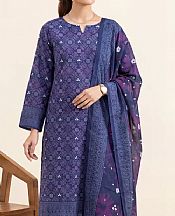 Salitex Blue Lawn Suit- Pakistani Designer Lawn Suits