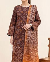 Salitex Brown Lawn Suit- Pakistani Lawn Dress