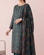 Salitex Teal Lawn Suit- Pakistani Lawn Dress