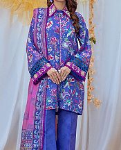 Salitex Navy Blue Lawn Suit- Pakistani Lawn Dress