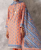 Salitex Coral Lawn Suit- Pakistani Designer Lawn Suits