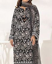 Salitex Black/Off White Lawn Suit- Pakistani Lawn Dress