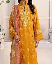Salitex Mustard Lawn Suit- Pakistani Lawn Dress