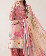 Dusty Pink Lawn Suit