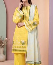 Yellow Lawn Suit