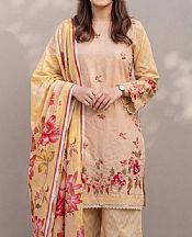 Beige Lawn Suit