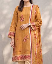 Pale Orange Lawn Suit