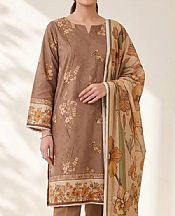 Pale Brown Lawn Suit