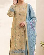 Tan Lawn Suit