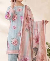 Pale Aqua Lawn Suit