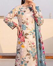 Beige Lawn Suit