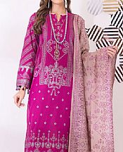 Shocking Pink Lawn Suit- Pakistani Lawn Dress