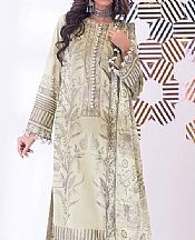 Ash White Lawn Suit- Pakistani Lawn Dress