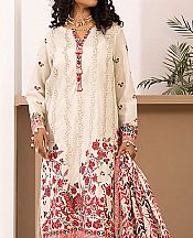 Salitex Off-white Lawn Suit- Pakistani Lawn Dress