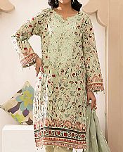 Salitex Light Green Lawn Suit- Pakistani Designer Lawn Suits