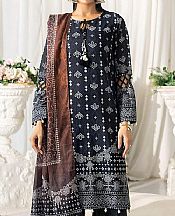 Salitex Navy Lawn Suit- Pakistani Designer Lawn Suits