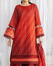Salitex Rust Lawn Suit- Pakistani Lawn Dress