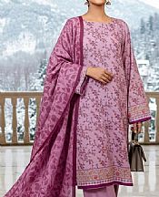 Salitex Lavender Khaddar Suit- Pakistani Winter Dress