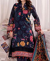 Salitex Navy Blue Lawn Suit- Pakistani Lawn Dress