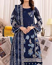 Navy Lawn Suit