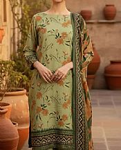 Salitex Pistachio Khaddar Suit- Pakistani Winter Dress