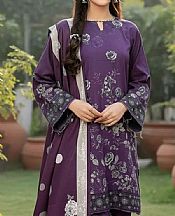Salitex Purple Khaddar Suit- Pakistani Winter Clothing