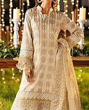 Salitex Ivory Lawn Suit- Pakistani Lawn Dress